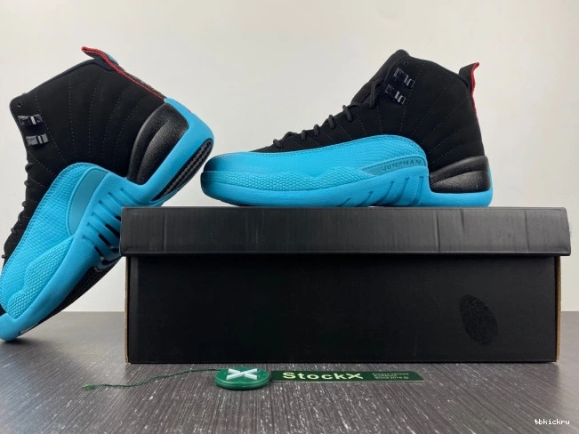Rep TBkick 130690-027 Retro Gamma Jordan 12 Blue 0630
